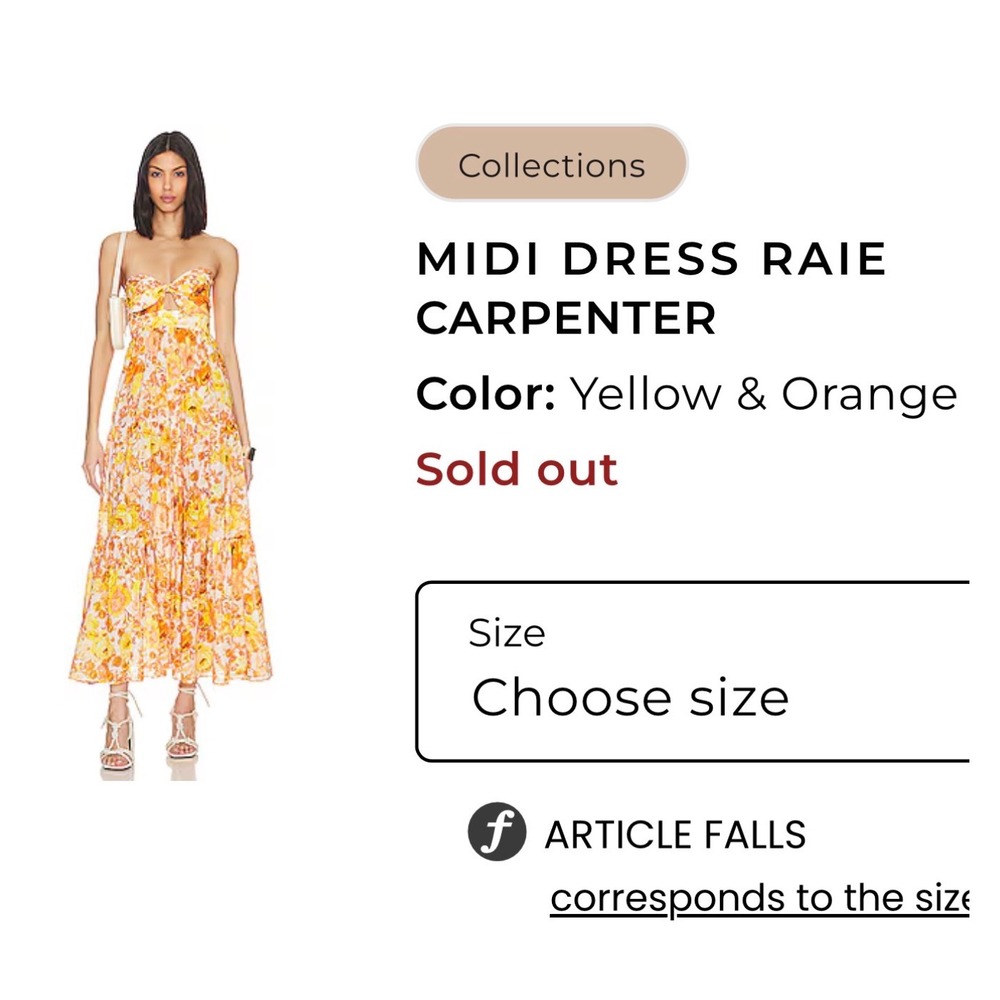 Zimmermann Raie Strapless Tiered Floral Yellow Cotton Maxi Dress Dress 0P US 2P - Picture 6 of 11